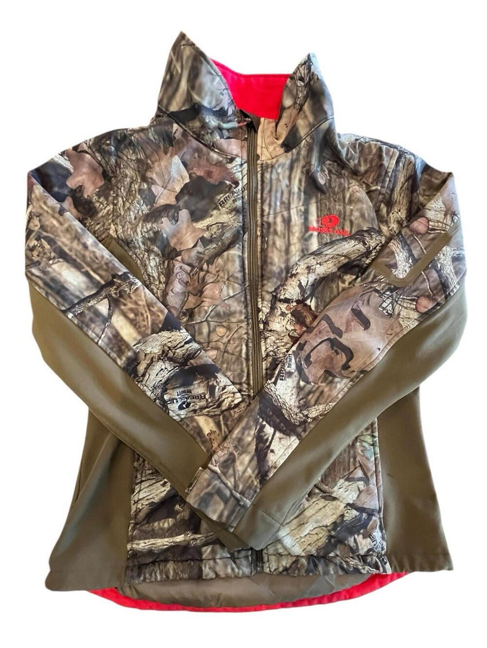 Mossy Oak Camo Jacket Women’s Med Break-Up Infinity Full Zip Softshell 2648.2